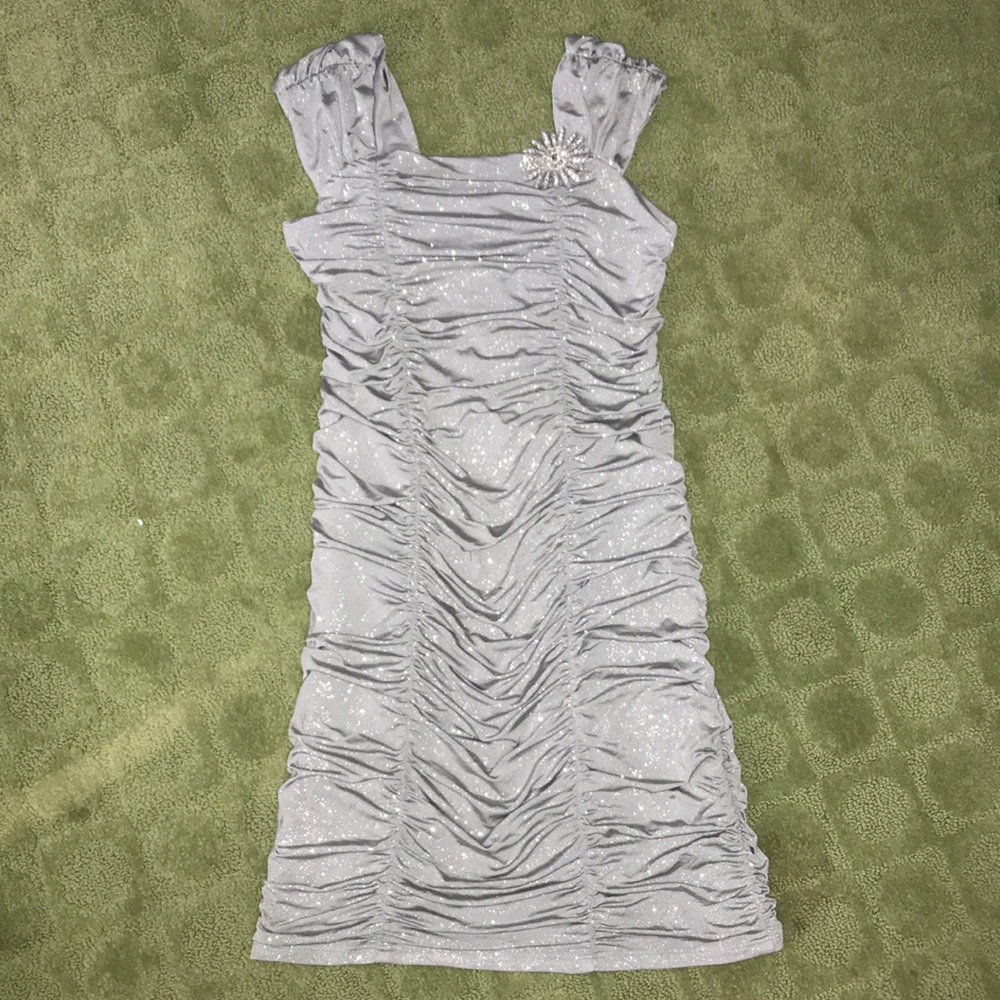 Sparkling Silver Dress